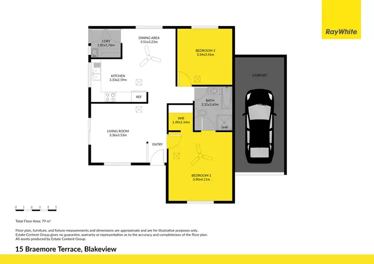 Floorplan of Homely house listing, 15 Braemore Terrace, Blakeview SA 5114