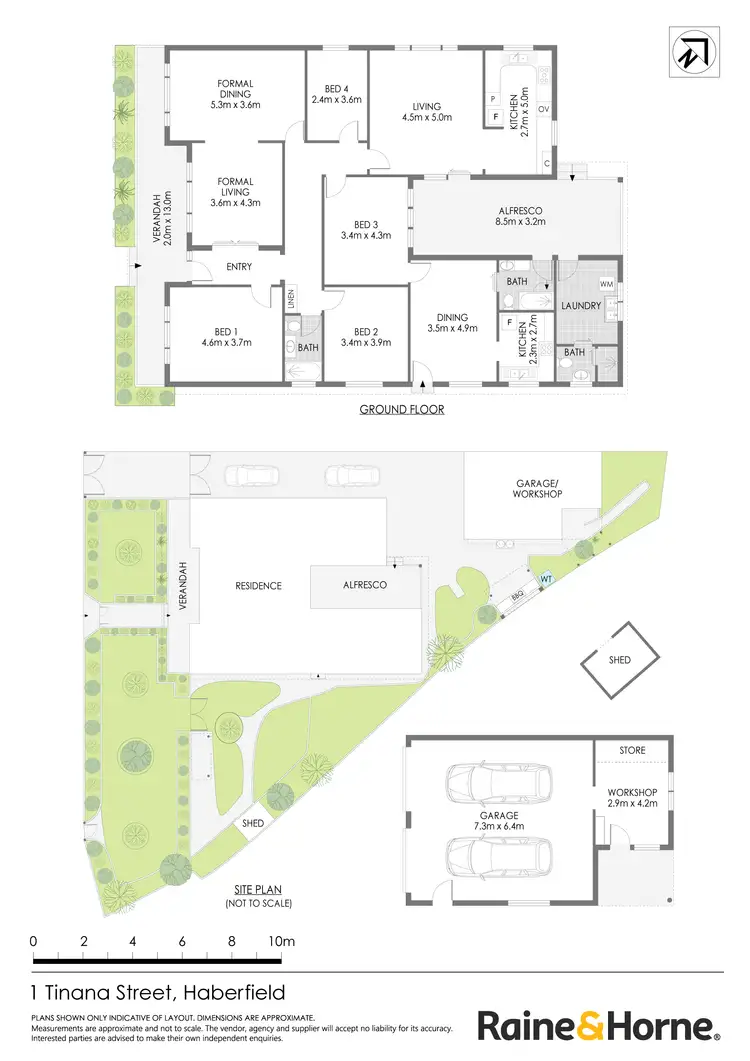 Floorplan of Homely house listing, 1 Tinana Street, Haberfield NSW 2045