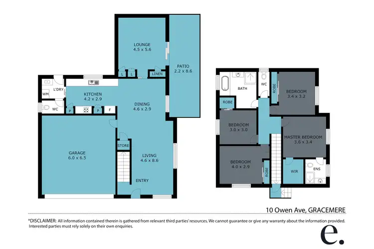 Floorplan of Homely house listing, 10 Owen Avenue, Gracemere QLD 4702