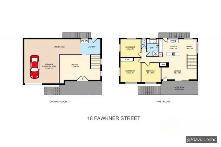 Floorplan of Homely house listing, 18 Fawkner Street, Slacks Creek QLD 4127