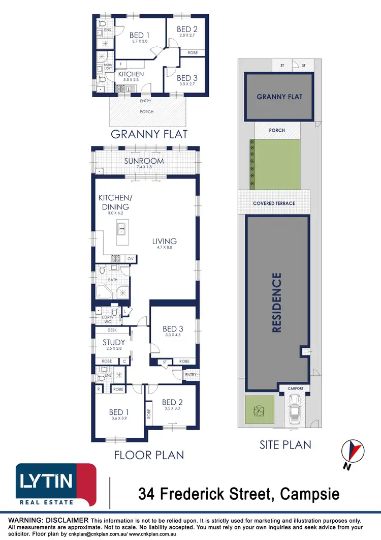 Floorplan of Homely house listing, 34 Frederick Street, Campsie NSW 2194