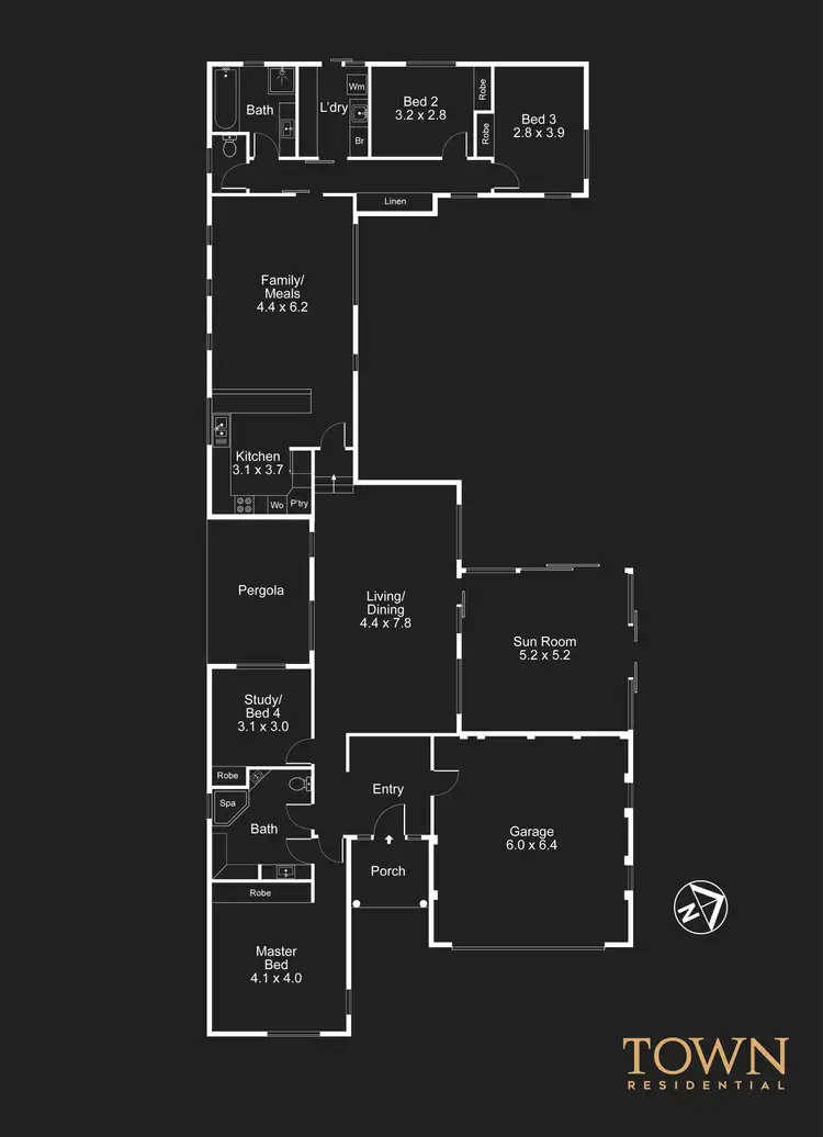 Floorplan of Homely house listing, 4 Charlick Place, Nicholls ACT 2913