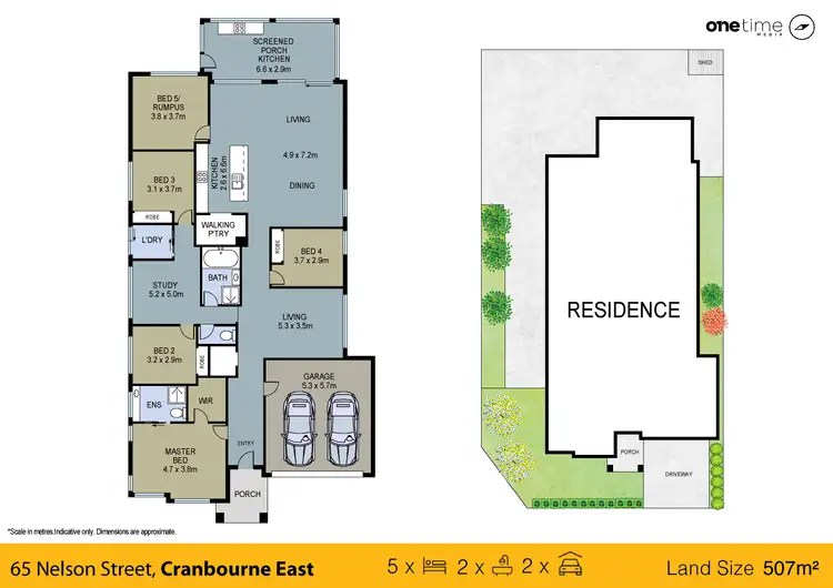 Floorplan of Homely house listing, 65 Nelson Street, Cranbourne East VIC 3977