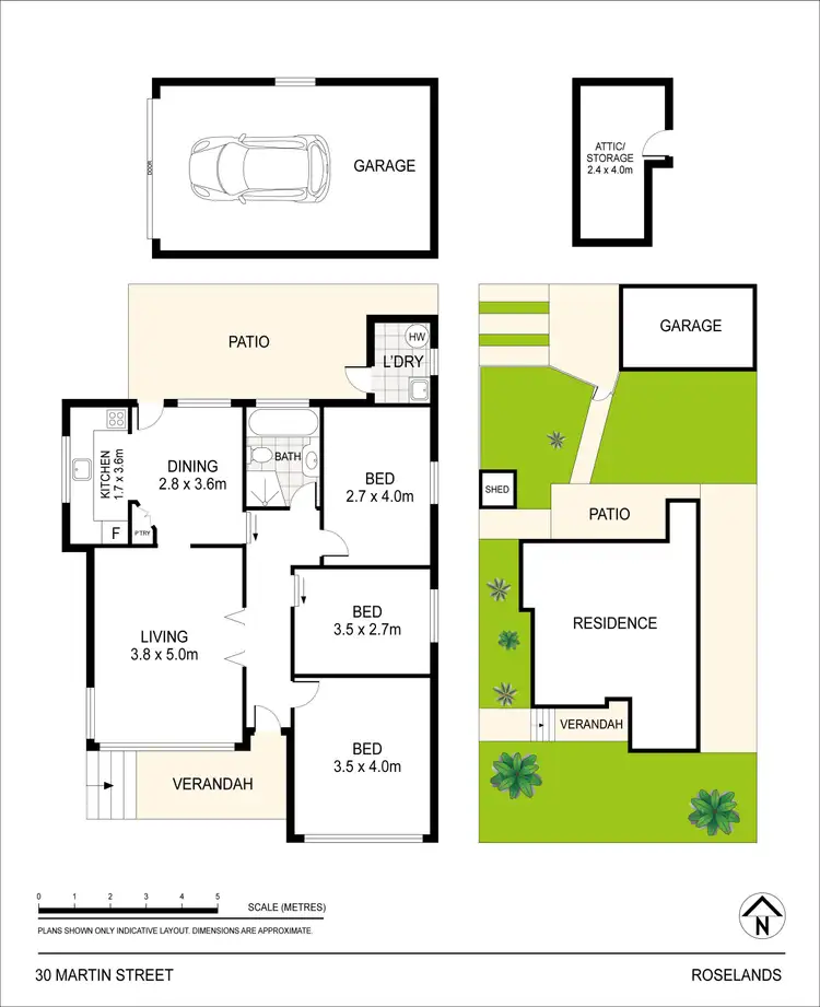 Floorplan of Homely house listing, 30 Martin Street, Roselands NSW 2196