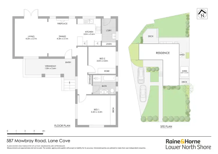 Floorplan of Homely house listing, 587 Mowbray Road, Lane Cove NSW 2066