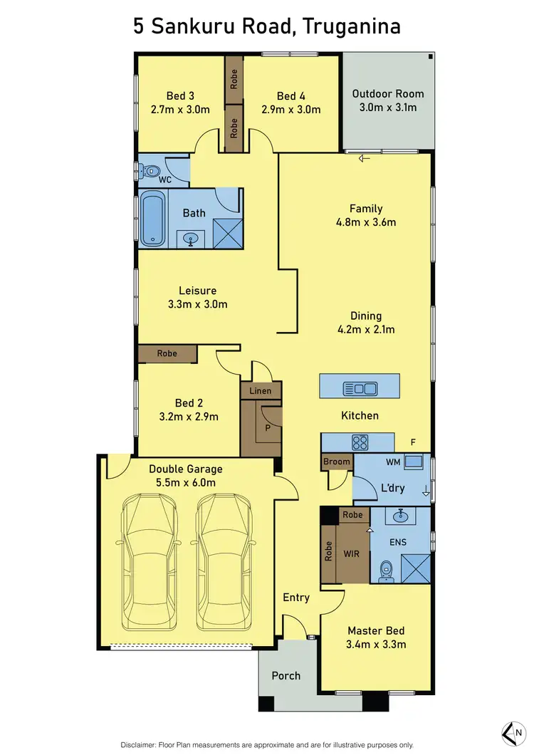 Floorplan of Homely house listing, 5 Sankuru Road, Truganina VIC 3029