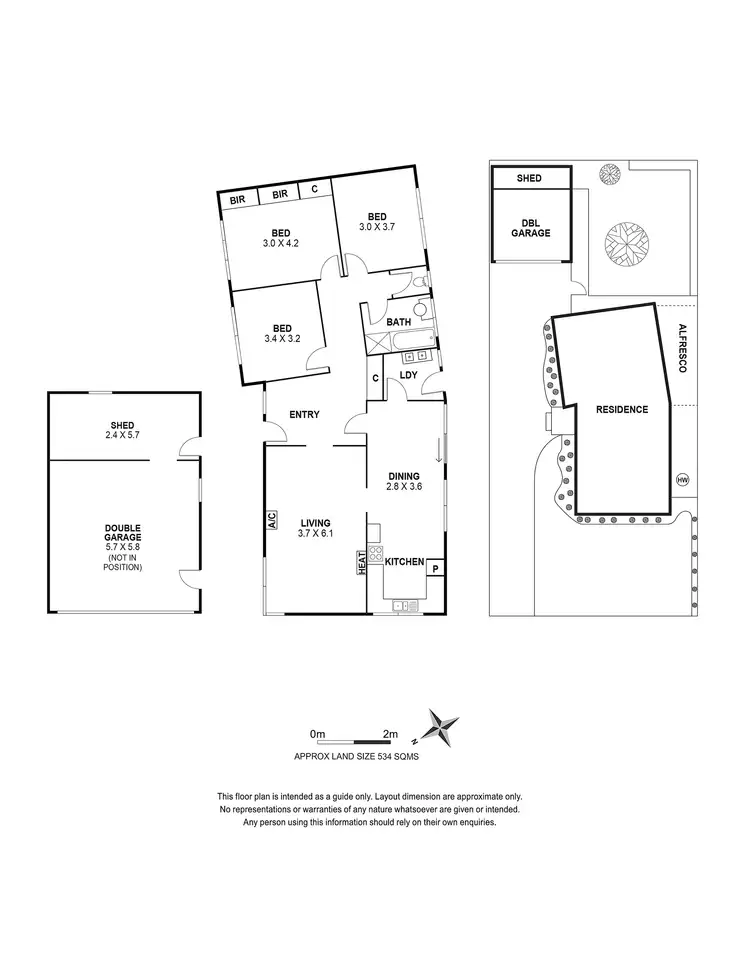 Floorplan of Homely house listing, 201 The Boulevard, Thomastown VIC 3074
