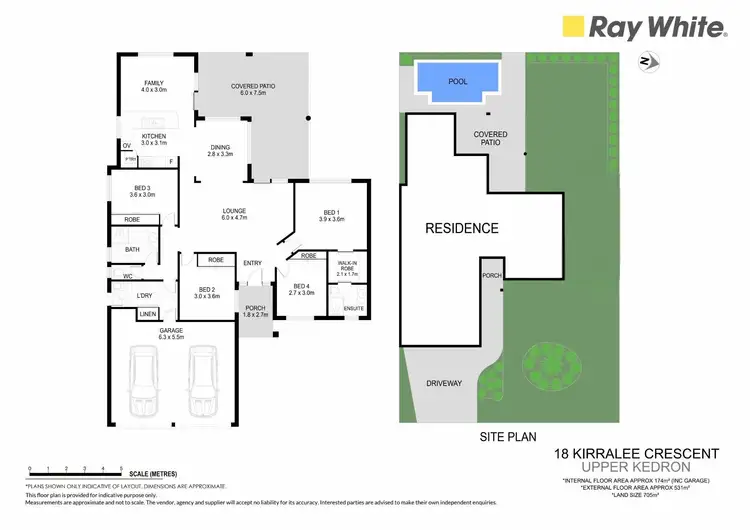 Floorplan of Homely house listing, 18 Kirralee Crescent, Upper Kedron QLD 4055