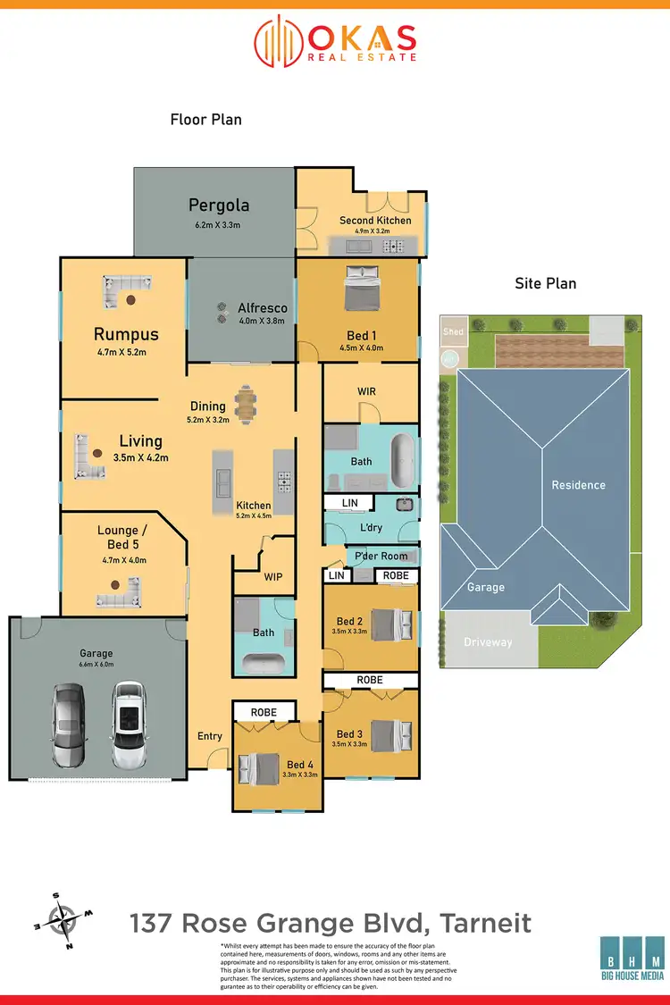 Floorplan of Homely house listing, 137 Rose Grange Boulevard, Tarneit VIC 3029