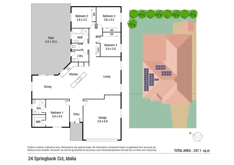 Floorplan of Homely house listing, 24 Springbank Circuit, Idalia QLD 4811