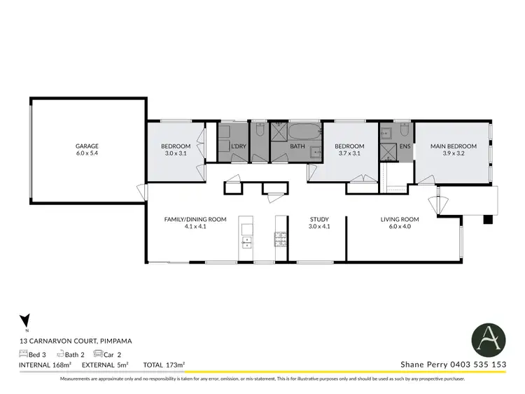 Floorplan of Homely house listing, 13 Carnarvon Court, Pimpama QLD 4209