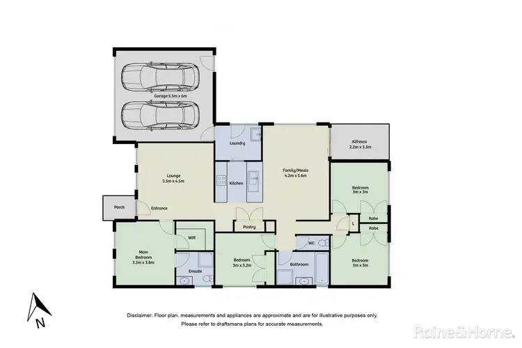 Floorplan of Homely house listing, 18 Longmire Court, Sunbury VIC 3429
