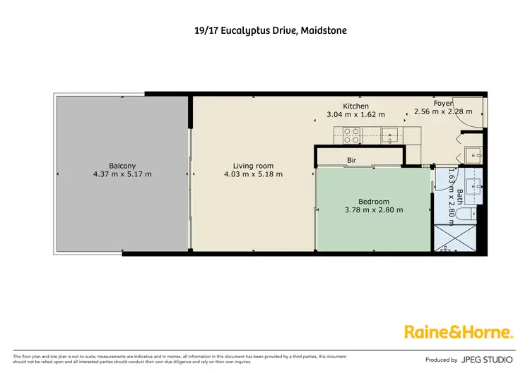Floorplan of Homely house listing, 19/17 Eucalyptus Drive, Maidstone VIC 3012