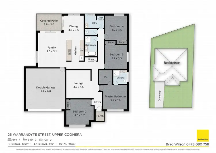 Floorplan of Homely house listing, 26 Warrandyte Street, Upper Coomera QLD 4209