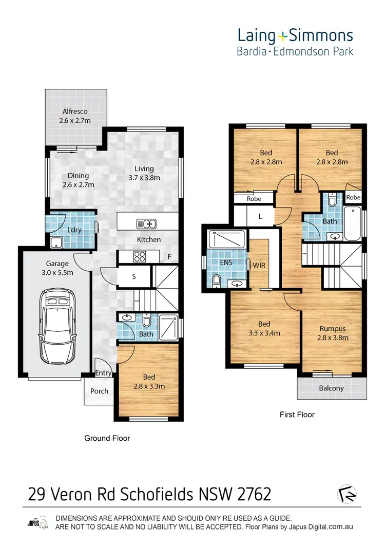 Floorplan of Homely house listing, 29 Veron Road, Schofields NSW 2762