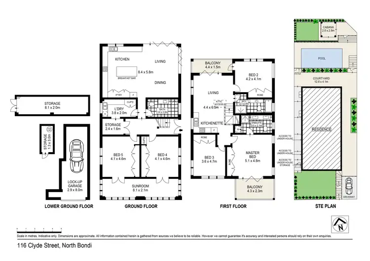Floorplan of Homely house listing, 116 Clyde Street, North Bondi NSW 2026