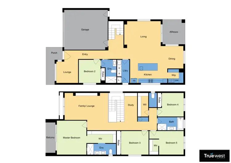 Floorplan of Homely house listing, 8 Neon Way, Wollert VIC 3750