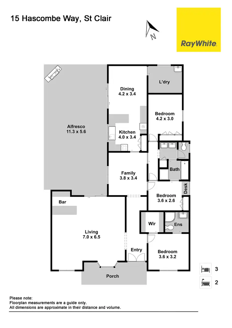 Floorplan of Homely house listing, 15 Hascombe Way, St Clair NSW 2759