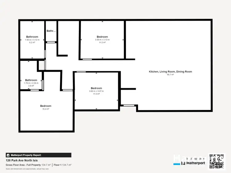 Floorplan of Homely house listing, 126 Park Avenue, North Isis QLD 4660