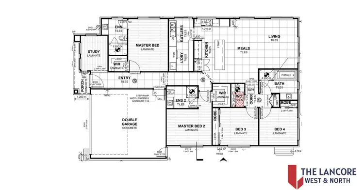 Floorplan of Homely house listing, 12 GIBSONS CIRCUIT, Bonnie Brook VIC 3335