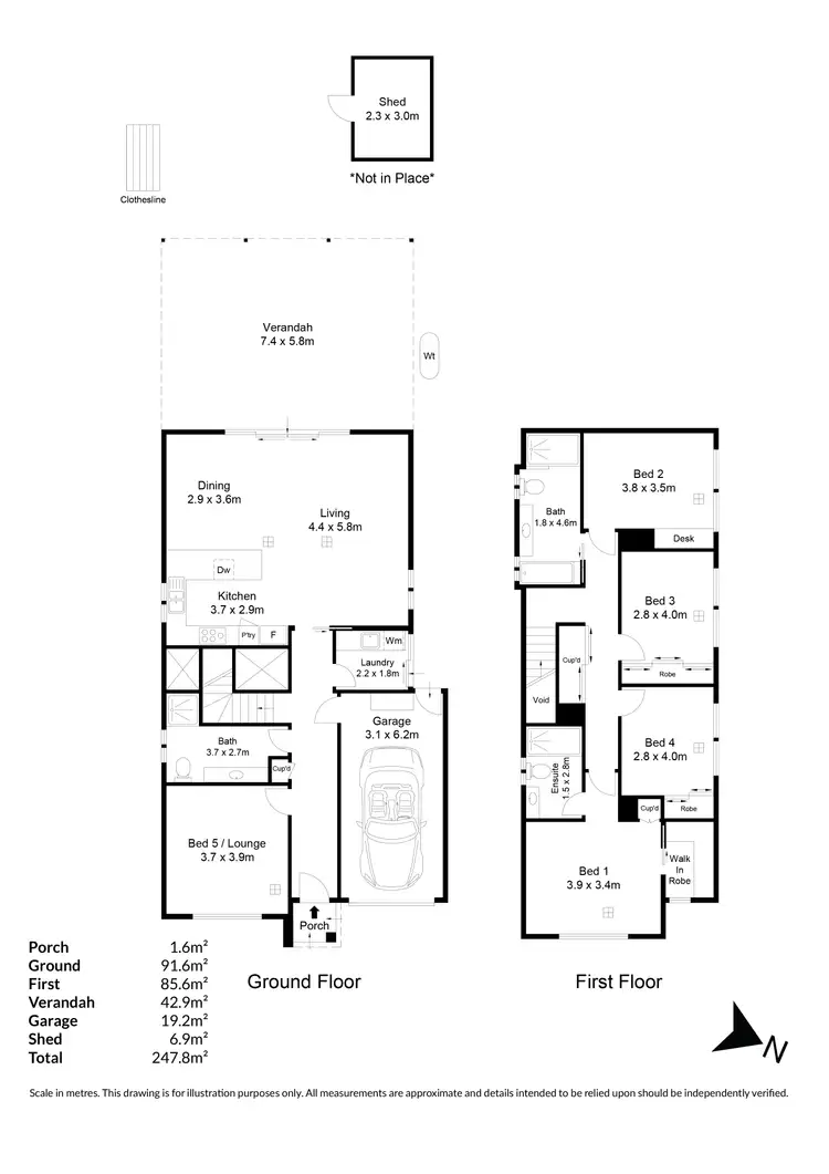 Floorplan of Homely house listing, 17 Reece Avenue, Klemzig SA 5087