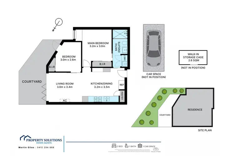 Floorplan of Homely apartment listing, G06/25 Trent Street, Glen Iris VIC 3146