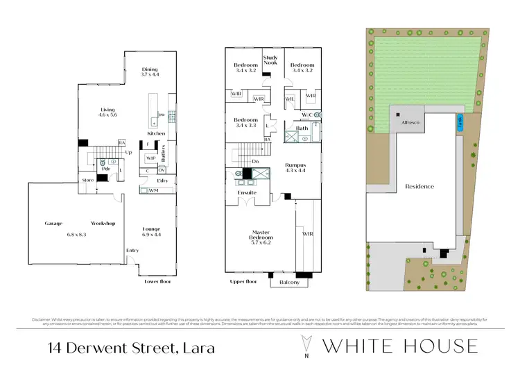 Floorplan of Homely house listing, 14 Derwent Street, Lara VIC 3212