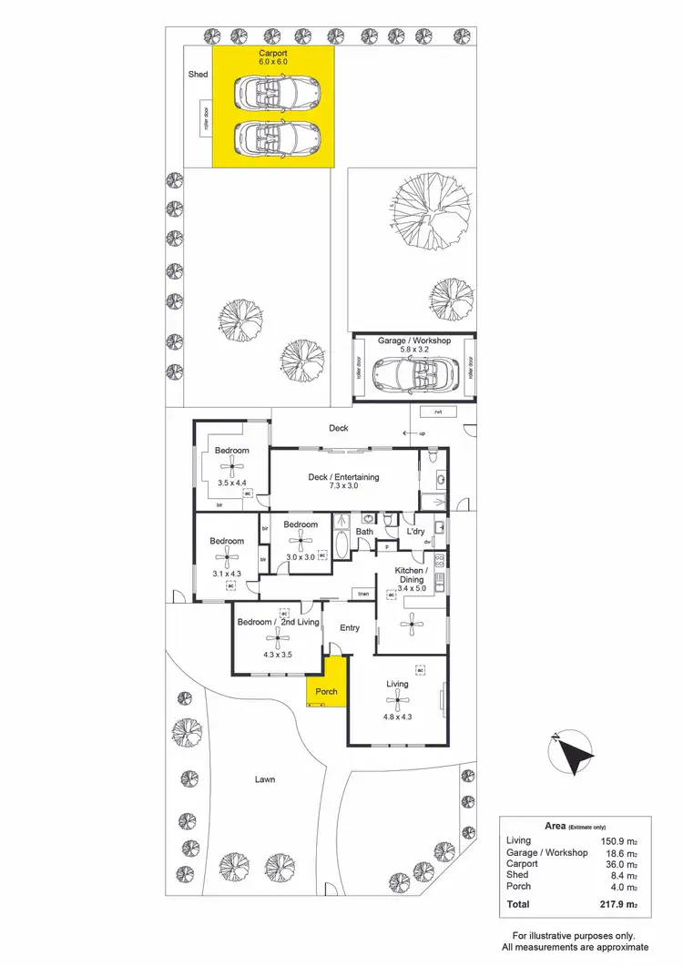 Floorplan of Homely house listing, 476 Cross Road, Glandore SA 5037