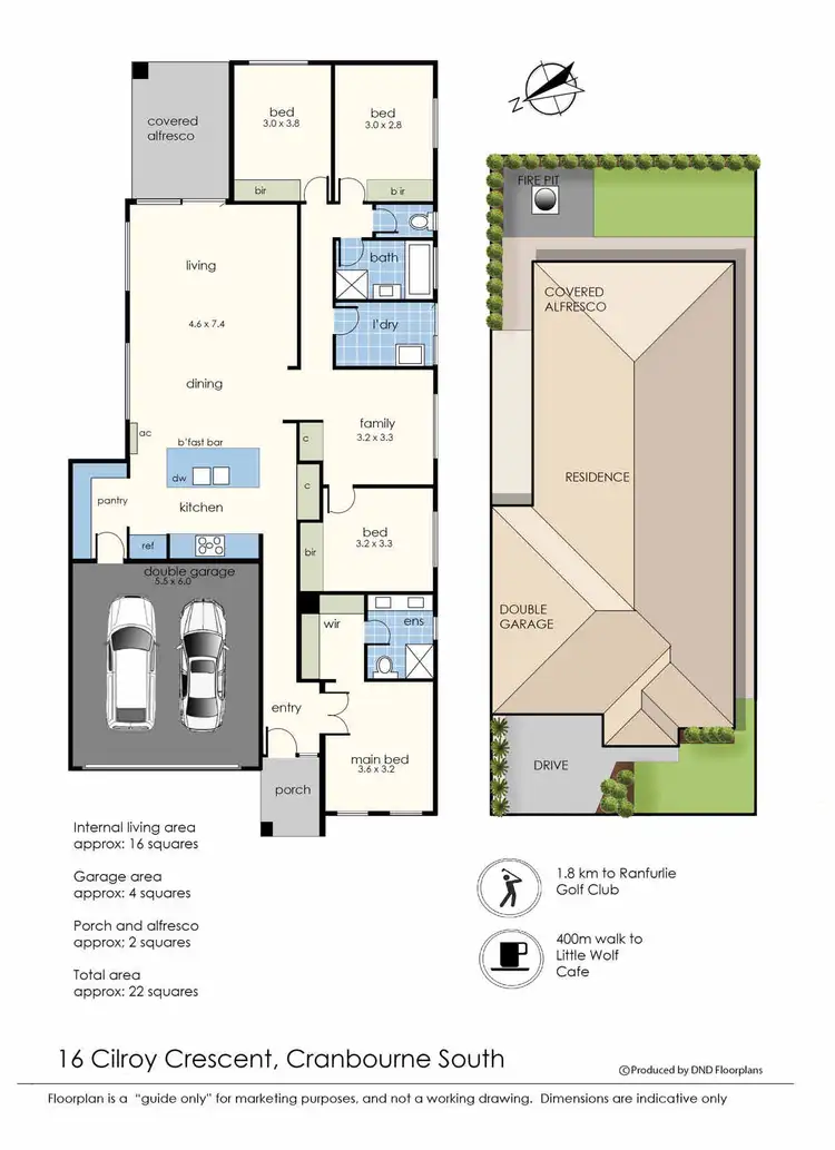 Floorplan of Homely house listing, 16 Cilroy Crescent, Cranbourne South VIC 3977