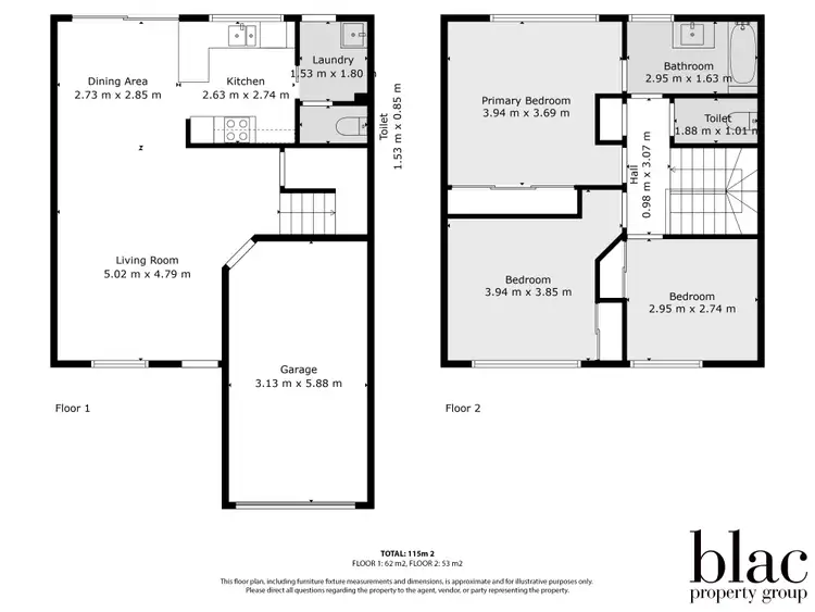 Floorplan of Homely townhouse listing, 107/2 Nicol Way, Brendale QLD 4500