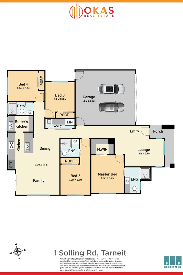 Floorplan of Homely house listing, 1 Solling Road, Tarneit VIC 3029