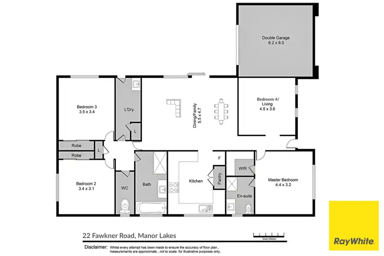 Floorplan of Homely house listing, 22 Fawkner Road, Manor Lakes VIC 3024