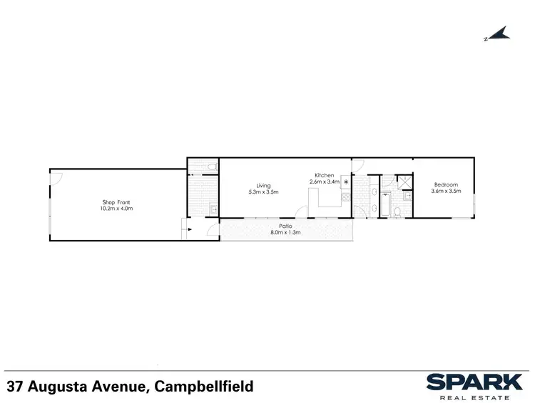 Floorplan of Homely other listing, 37 Augusta Avenue, Campbellfield VIC 3061