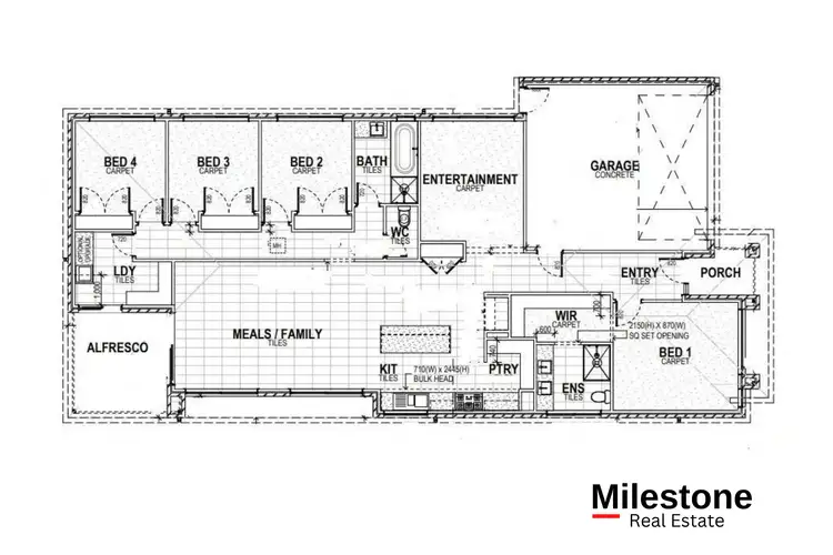 Floorplan of Homely house listing, LOT 453 Dream Avenue, Cranbourne East VIC 3977