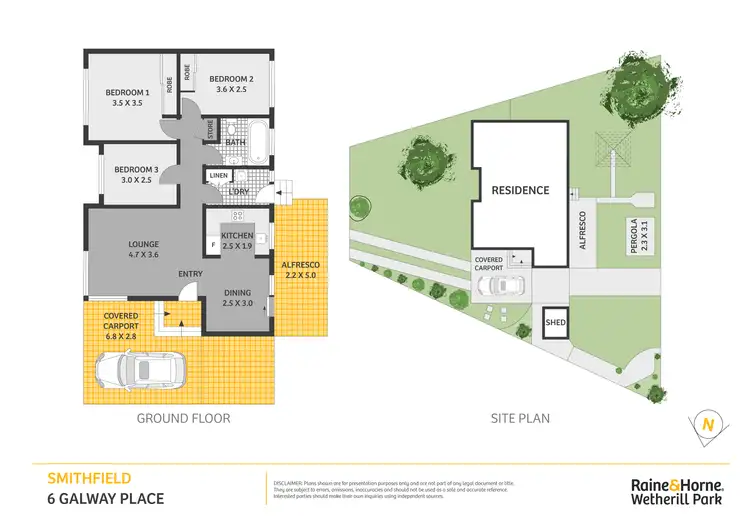 Floorplan of Homely house listing, 6 Galway Place, Smithfield NSW 2164