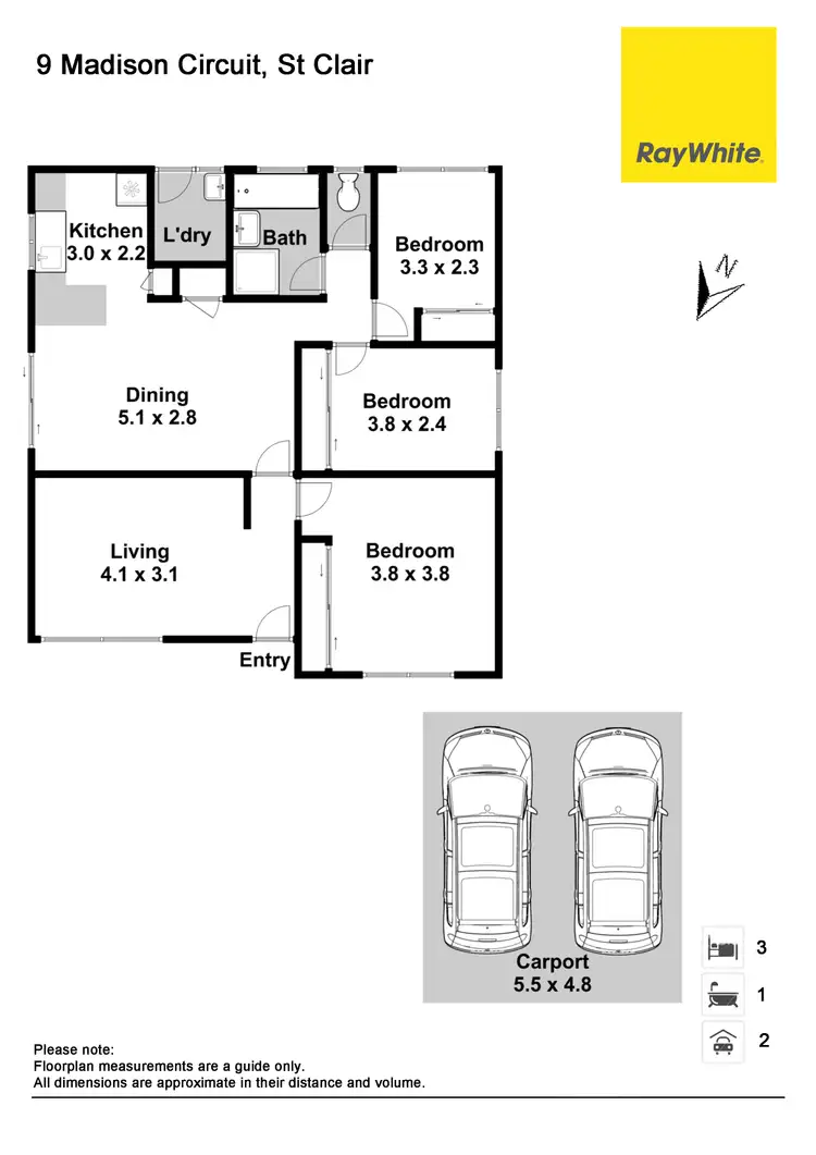 Floorplan of Homely house listing, 9 Madison Circuit, St Clair NSW 2759