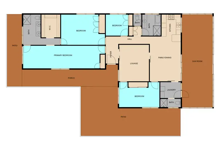 Floorplan of Homely house listing, 18L Rifle Range Road, Dubbo NSW 2830