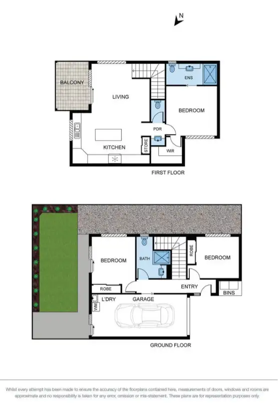 Floorplan of Homely townhouse listing, 4/51 Steele Street, Holland Park QLD 4121