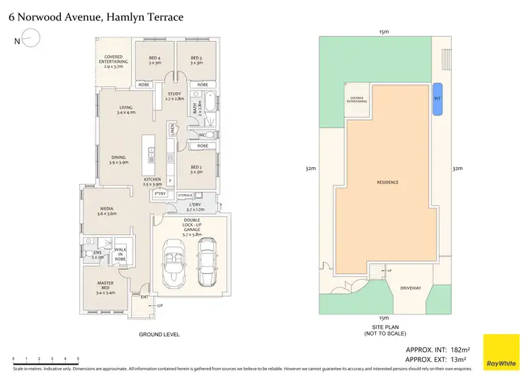 Floorplan of Homely house listing, 6 Norwood Avenue, Hamlyn Terrace NSW 2259