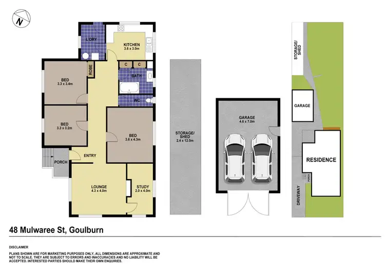 Floorplan of Homely house listing, 48 Mulwaree Street, Goulburn NSW 2580