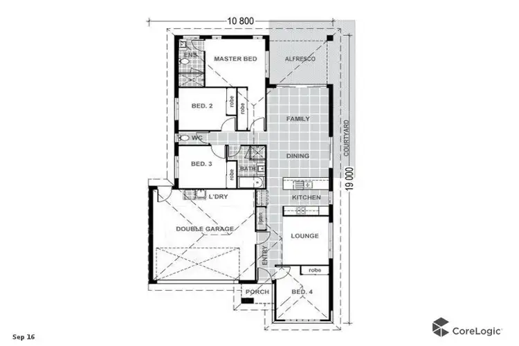 Floorplan of Homely house listing, 36 Oakover Avenue, Ormeau Hills QLD 4208