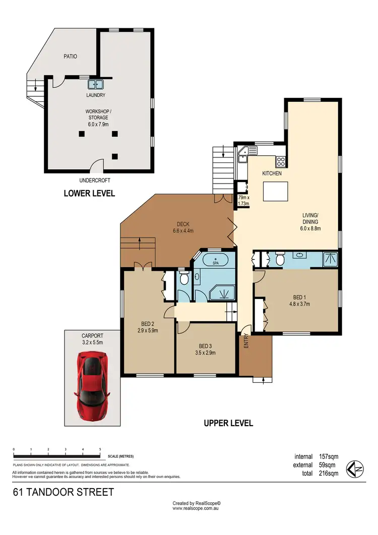Floorplan of Homely house listing, 61 Tandoor Street, Morningside QLD 4170