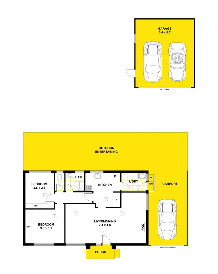 Floorplan of Homely house listing, 41 Lynlee Crescent, Huntfield Heights SA 5163