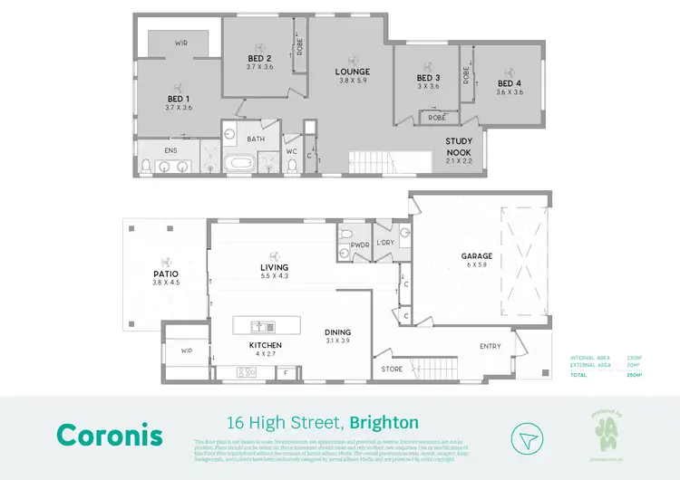 Floorplan of Homely house listing, 16 High Street, Brighton QLD 4017