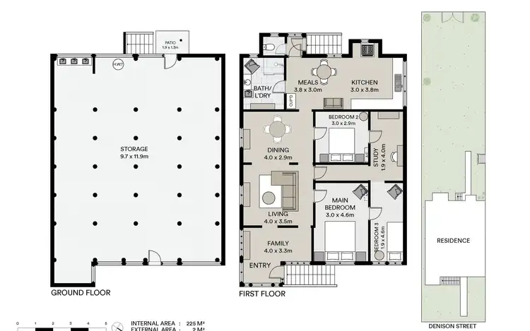 Floorplan of Homely house listing, 128 Denison Street, Rockhampton City QLD 4700
