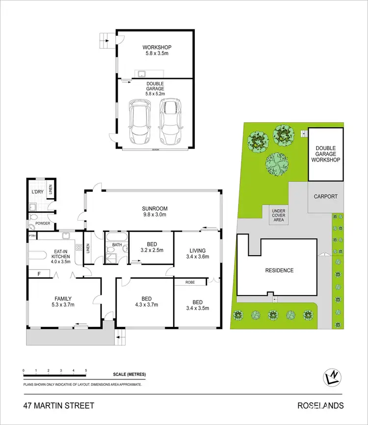 Floorplan of Homely house listing, 47 Martin Street, Roselands NSW 2196