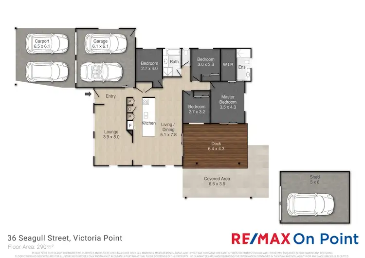 Floorplan of Homely house listing, 36 Seagull Street, Victoria Point QLD 4165