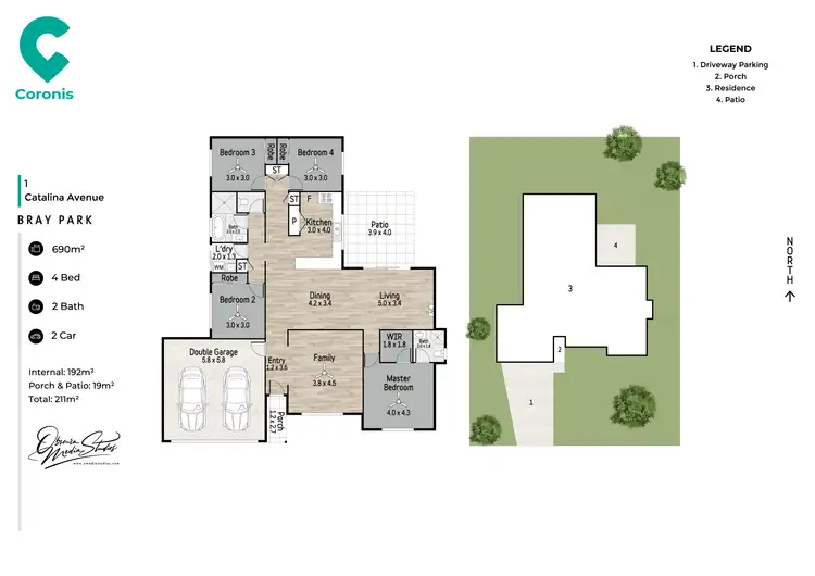Floorplan of Homely house listing, 1 Catalina Avenue, Bray Park QLD 4500