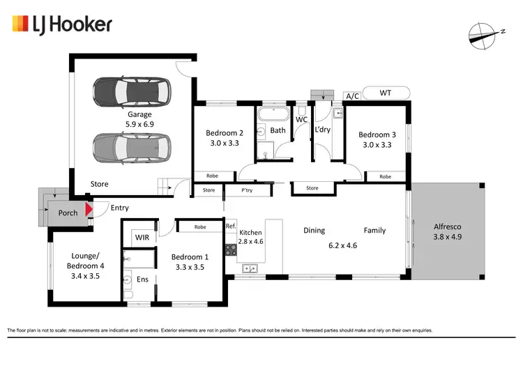 Floorplan of Homely house listing, Lot 33 15 Yarrah Drive, Yass NSW 2582