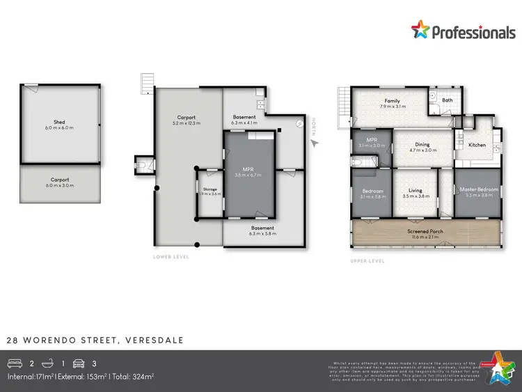 Floorplan of Homely house listing, 28 Worendo Street, Veresdale QLD 4285